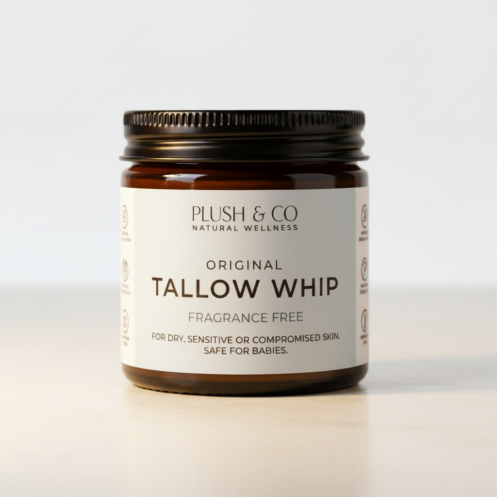 Tallow Whip — warm ivory with soft shadow